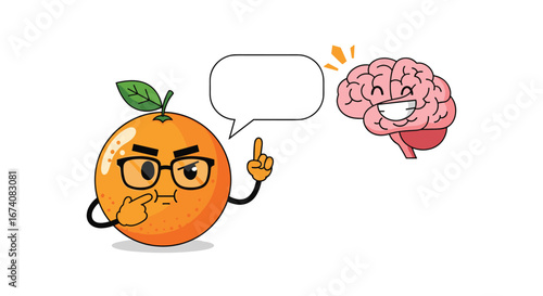 Thinking fruit inspiring brain activity and cognitive enhancement for healthy living