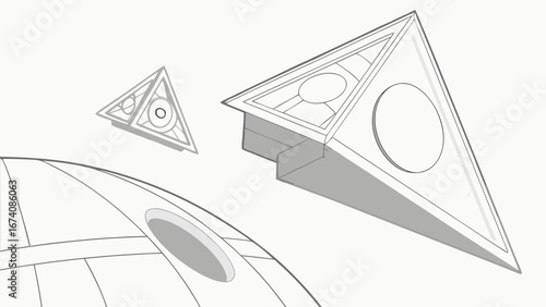 Futuristic Spaceship Designs.