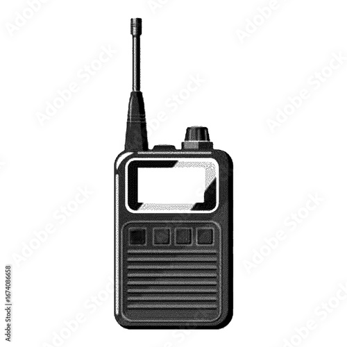 Vintage walkie talkie