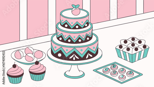 Sweet Treats Display.