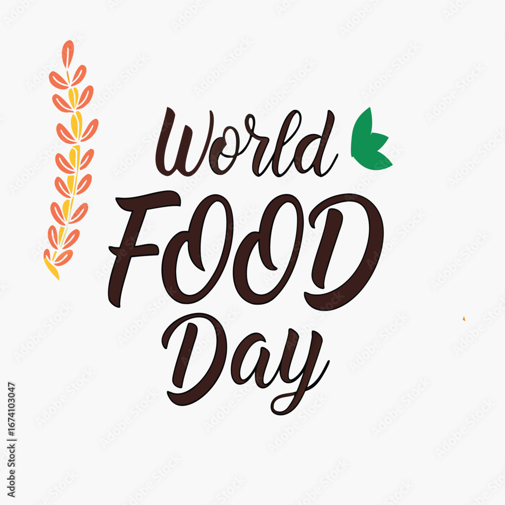 Fototapeta premium world food day