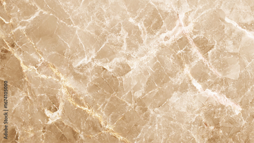 Fototapeta premium Concrete texture background in cream color. Beautiful brown or cream grunge design. Vector