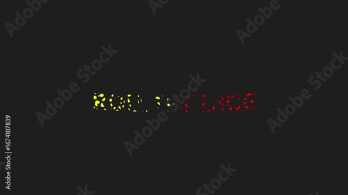 Wallpaper Mural Roll The Dice Particle Text Reveal Animation | 4K Game Promo Video Torontodigital.ca