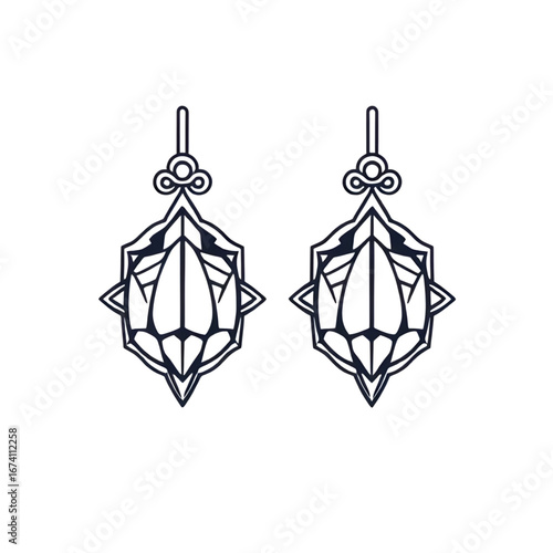 diamond earrings vector, jewelry icon, gemstone earrings illustration, luxury earrings icon, stud earrings with diamonds, gold earrings vector, silver earrings icon, bridal earrings illustration, prec