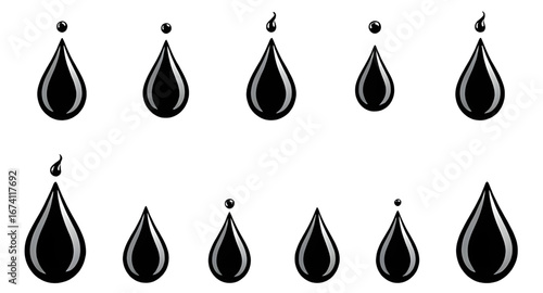 crude oil drop icon, oil drop icon, petroleum drop symbol, black oil droplet, crude oil icon vector, oil droplet illustration, petroleum icon, fuel oil drop, liquid oil icon, black droplet icon, energ