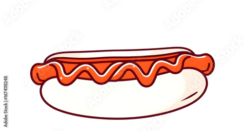 doodle hot dog, hand drawn hot dog, cute hot dog, hot dog mascot, smiling hot dog, happy hot dog, hot dog illustration, fast food cartoon, comic hot dog, hot dog art, funny food cartoon, delicious hot