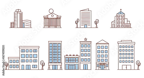 real estate building, business building vector, urban building symbol, tower block icon, office tower, cityscape building icon, government building vector, modern skyscraper, residential building icon
