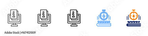 Info IconDifferent Style,outline,collection,set 