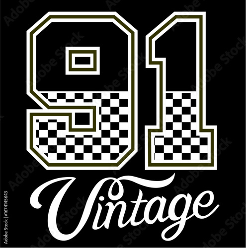 lucky number 91 beautiful bla...