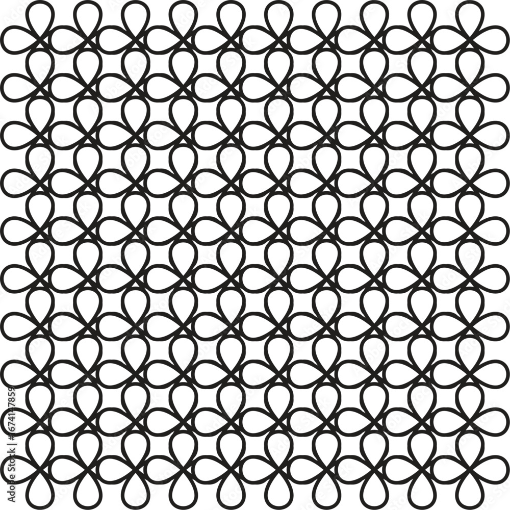 Fototapeta premium Background Design, Decorative Geometric Pattern, Abstract Seamless Pattern