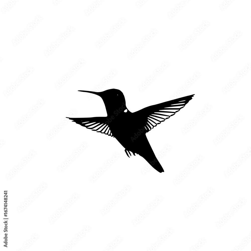 Fototapeta premium flying bird vector