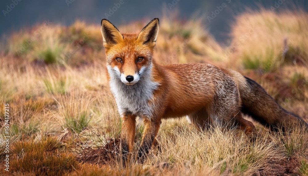 Obraz premium red fox vulpes