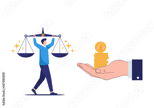 Balancing financial fairness and economic justice demonstrating legal equality and prosperity through fiscal responsibility