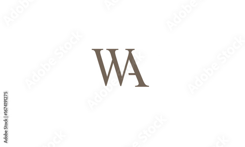 WA,AW,W,A,A,W   abstract, letters, logo, monogram, style, symbols, ambitions, icons, 
