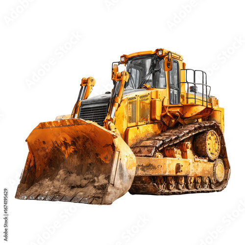 Heavy duty bulldozer