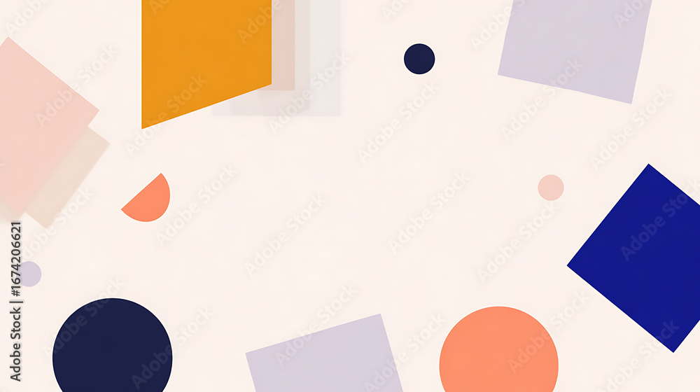 Fototapeta premium abstract background with colorful squares