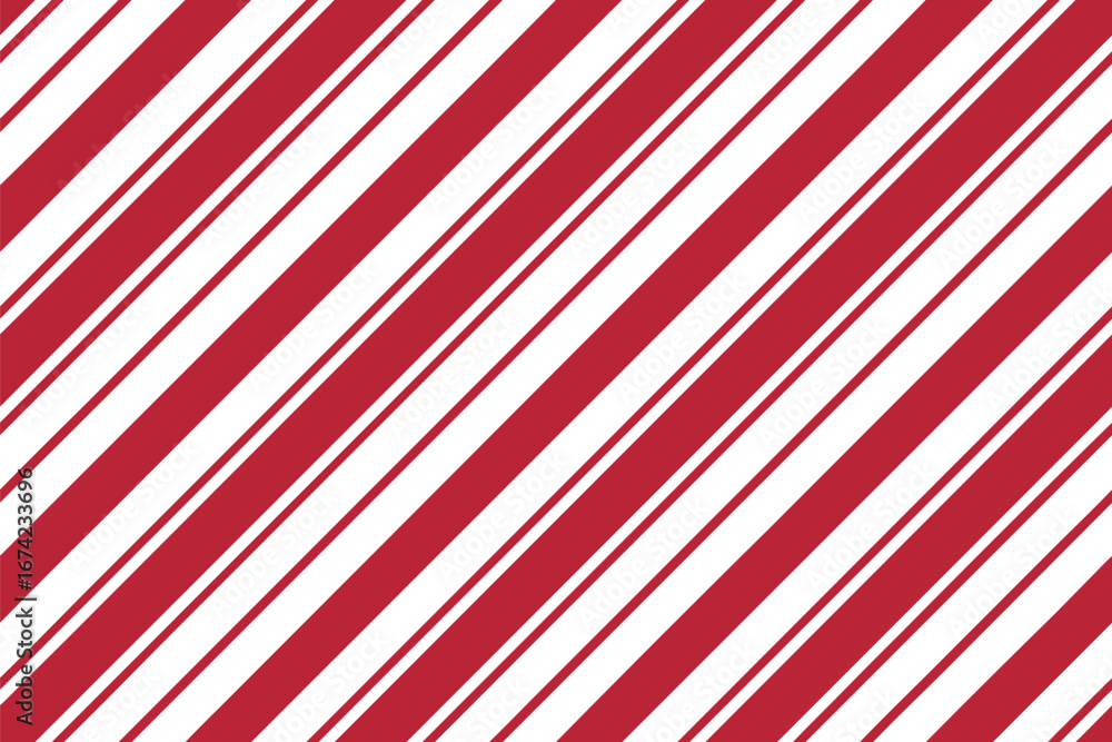 Naklejka premium Diagonal cherry red stripes pattern texture