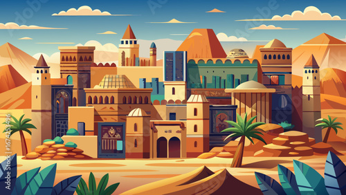 Timbuktu in Mali, a legendary city of knowledge, with ancient libraries filled with Islamic manuscripts, still standing in the desert as a beacon of West Africa’s golden intellectual heritage.