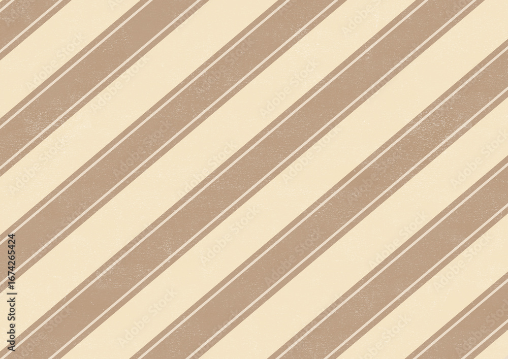 Obraz premium ストライプ背景_ブラウン