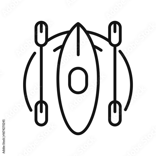 Kayaking Icon