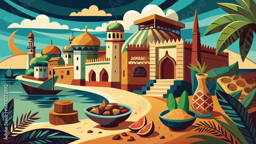 Zanzibar, Tanzania, an island of spices and history, where winding alleys, carved wooden doors, and Arabic-Swahili culture meet the turquoise beauty of the Indian Ocean.