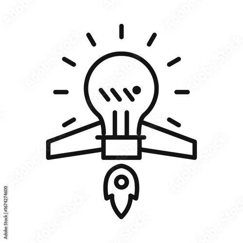 Line icon Vector illustration design