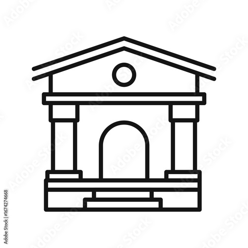 Line icon Vector illustration design