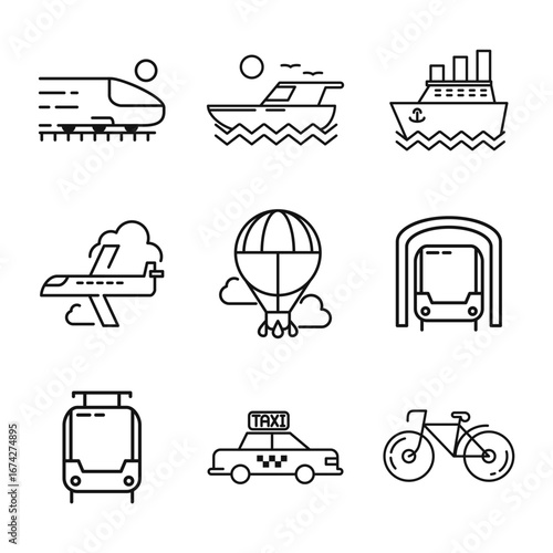 Line icon Vector illustration design