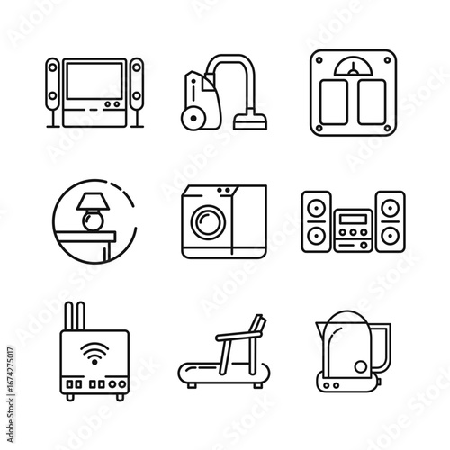 Line icon Vector illustration design