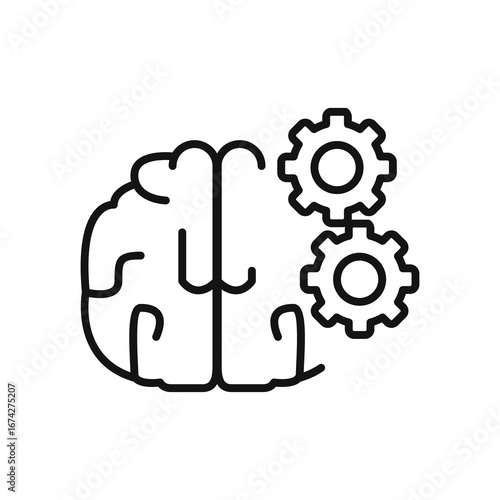 Line icon Vector illustration design