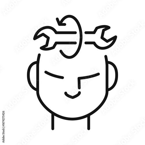 Line icon Vector illustration design