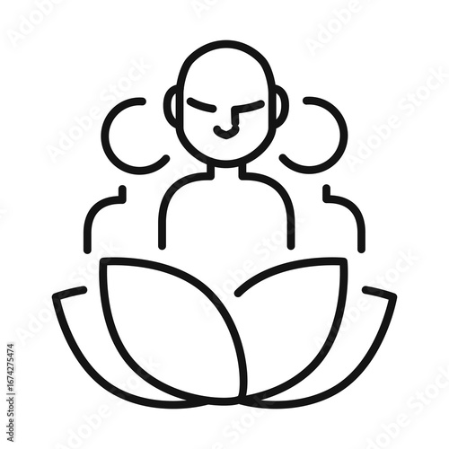 Line icon Vector illustration design