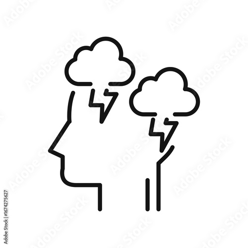 Line icon Vector illustration design