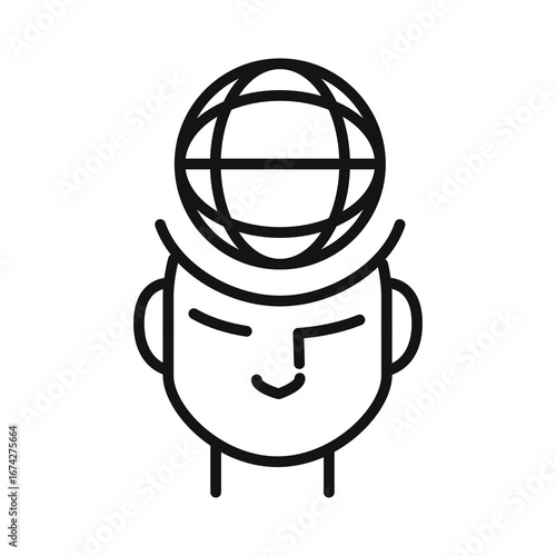 Line icon Vector illustration design