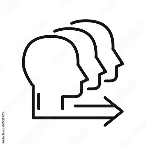 Line icon Vector illustration design