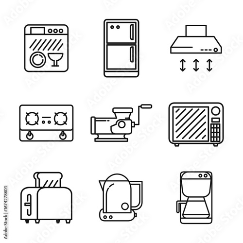 Line icon Vector illustration design