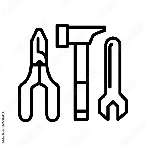 Line icon Vector illustration design