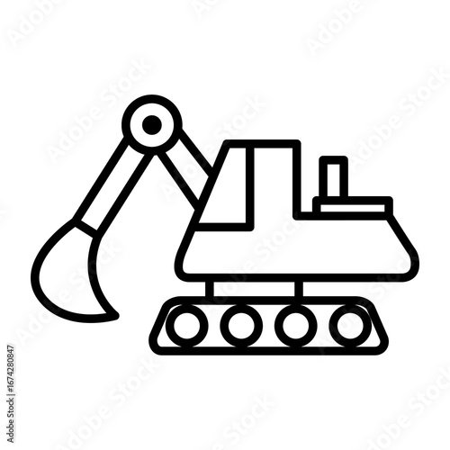 Line icon Vector illustration design