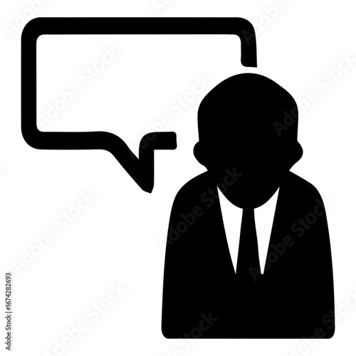 Principal black Icon