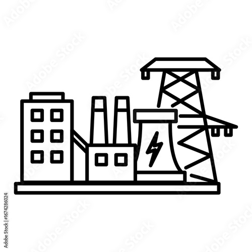 Line icon Vector illustration design