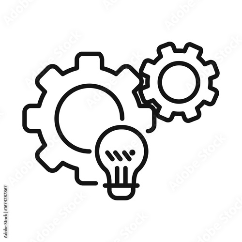 Line icon Vector illustration design