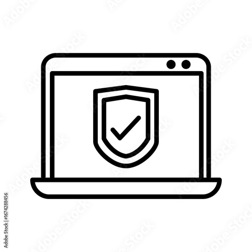 Line icon Vector illustration design