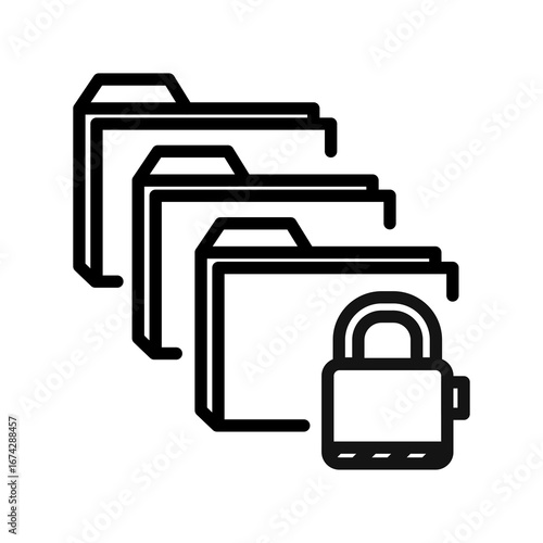 Line icon Vector illustration design