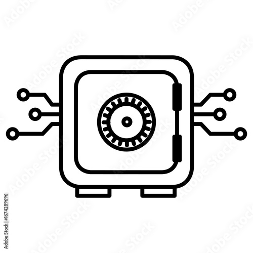 Line icon Vector illustration design