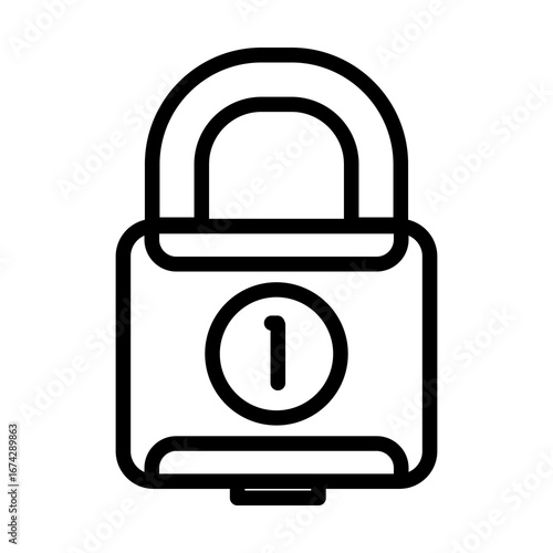 Line icon Vector illustration design