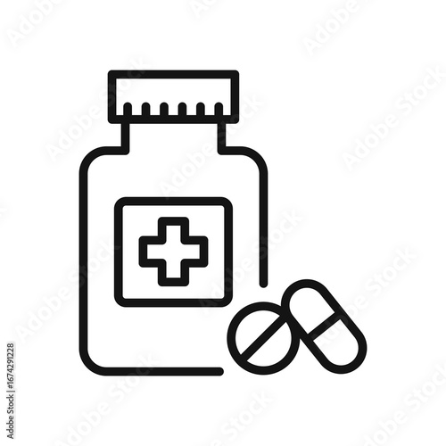 Line icon Vector illustration design