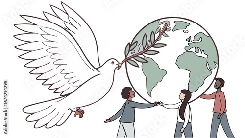 International Day of Peace Dove