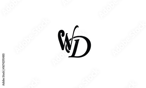 WD,DW,W,D,D,W abstract, letters, logo, monogram, style, symbols, ambitions, icons, 
