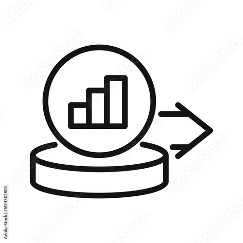 Line icon Vector illustration design