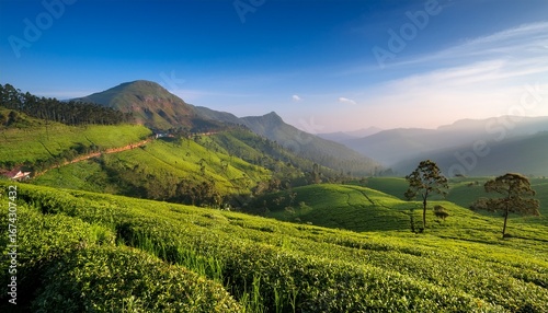 lush green landscapes of mannavanur near kodaikanal showcase nature s beauty and tranquility during early morning hours